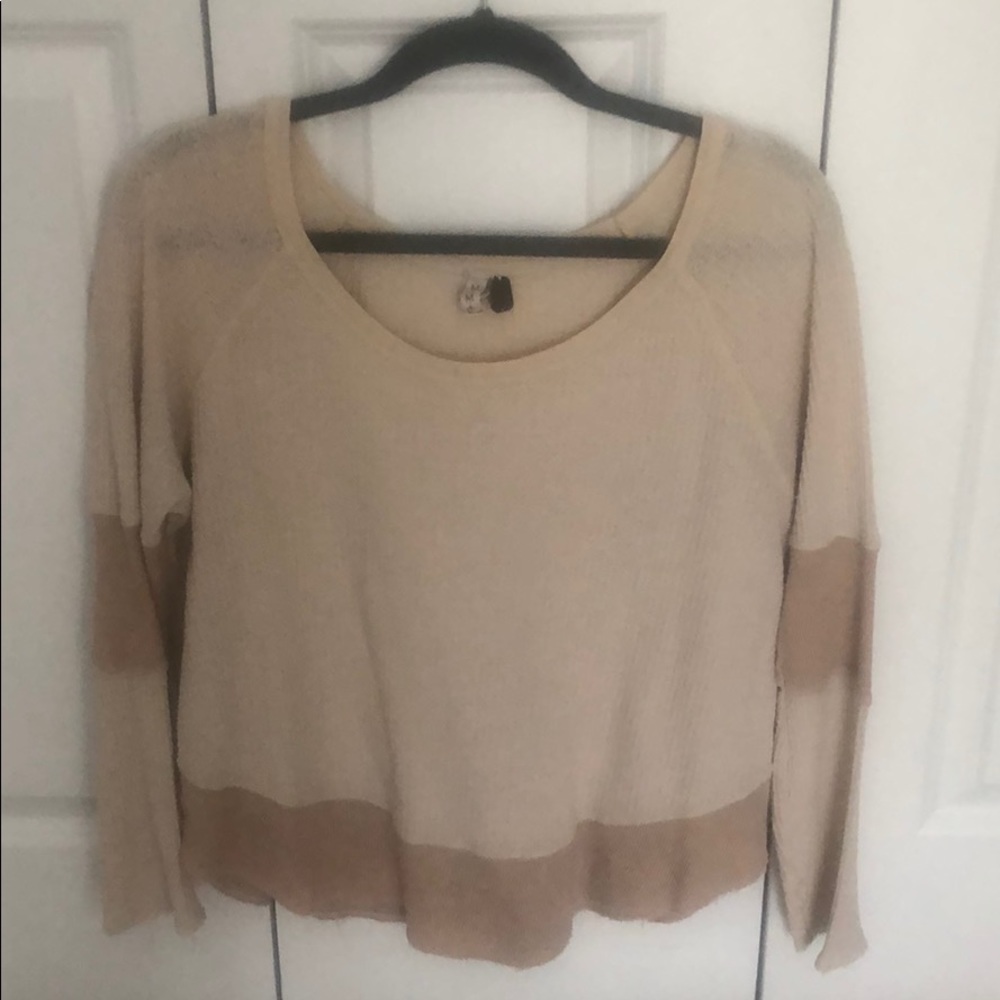 Free People Diamond Dozen Thermal Top